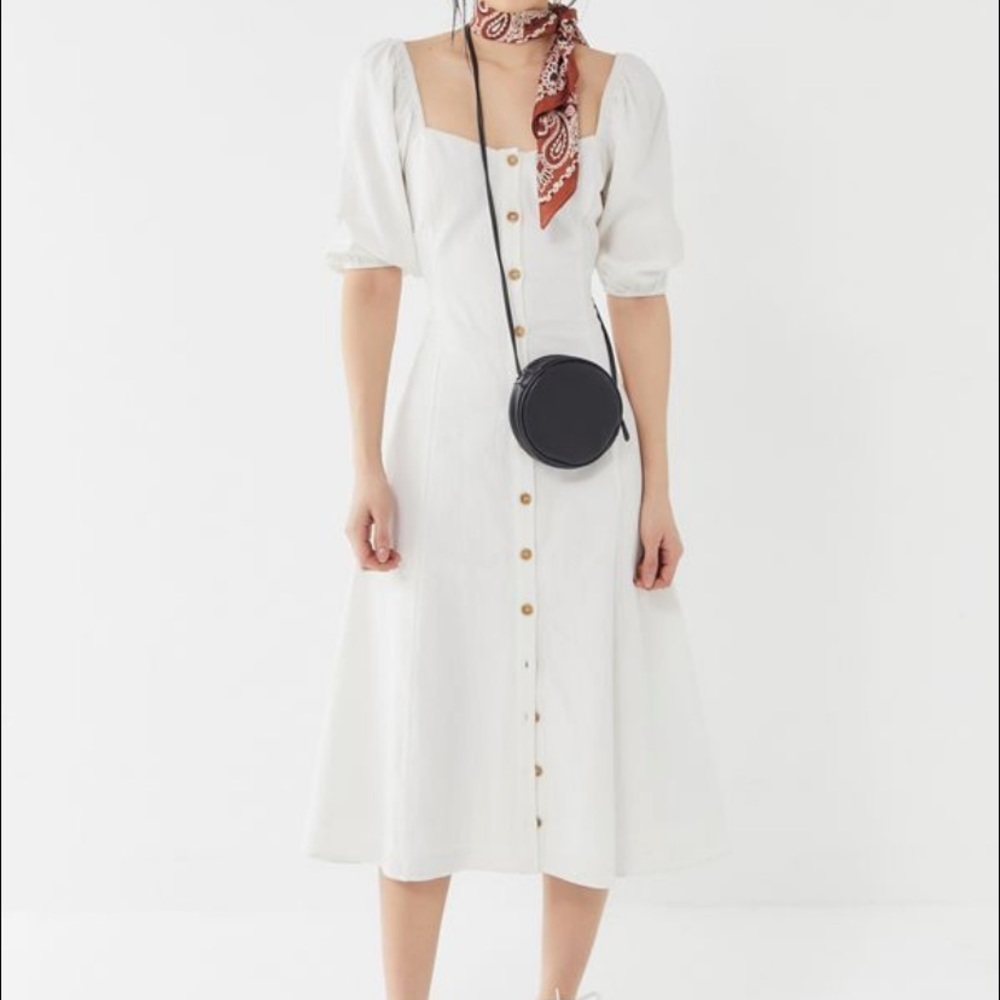 Urban Outfitters Maria puff sleeve dress